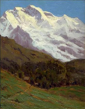 Charles Warren Eaton The Jungfrau oil painting picture